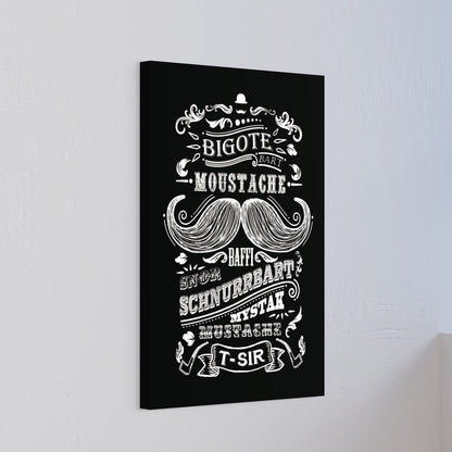 Barber Shop Moustache