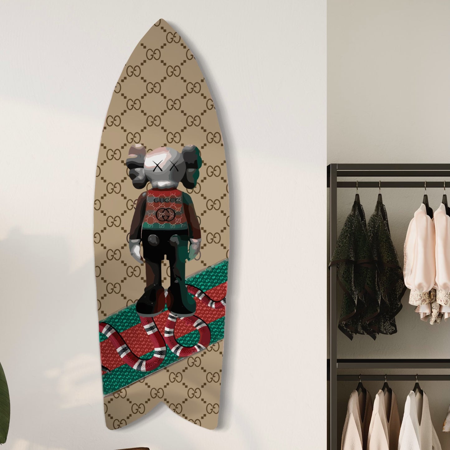 Kaws Gucci Tabla de Surf