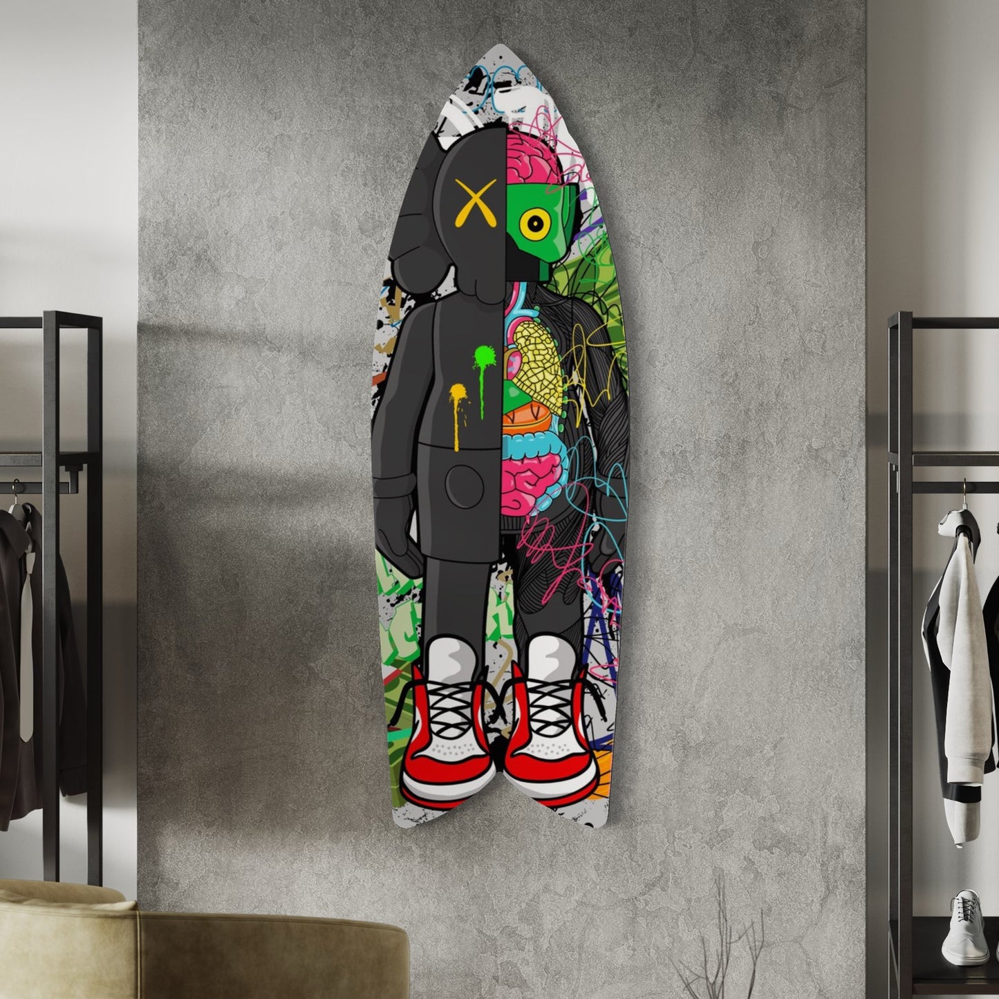 Kaws Pop tabla de surf