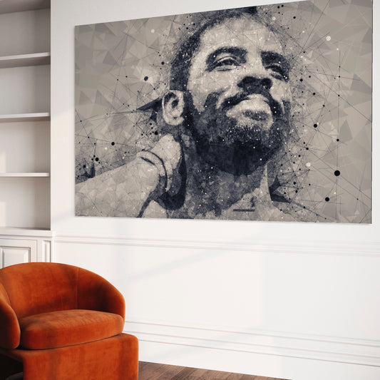 Kyrie Irving abstracto