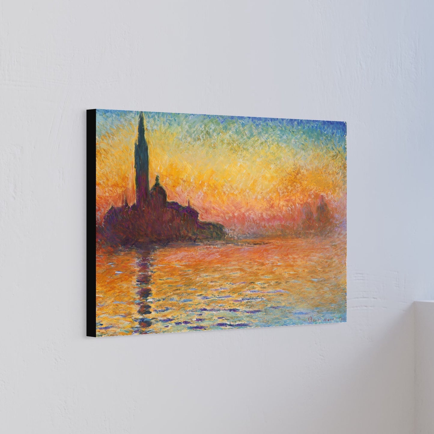 CrepÃºsculo en Venecia, Claude Monet