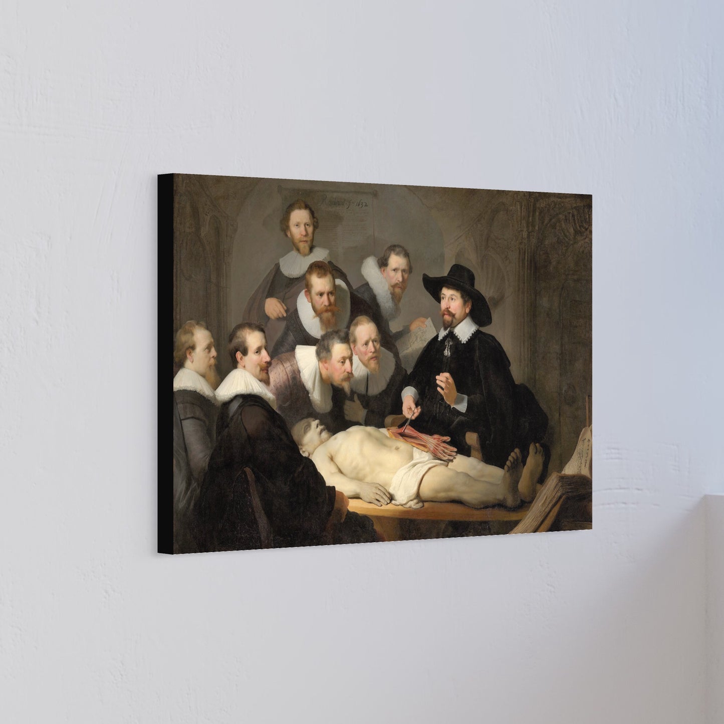 LecciÃ³n de anatomÃ­a del Dr. Nicolaes Tulp, de Rembrandt