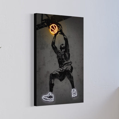 Shaquille O'neal light Neon