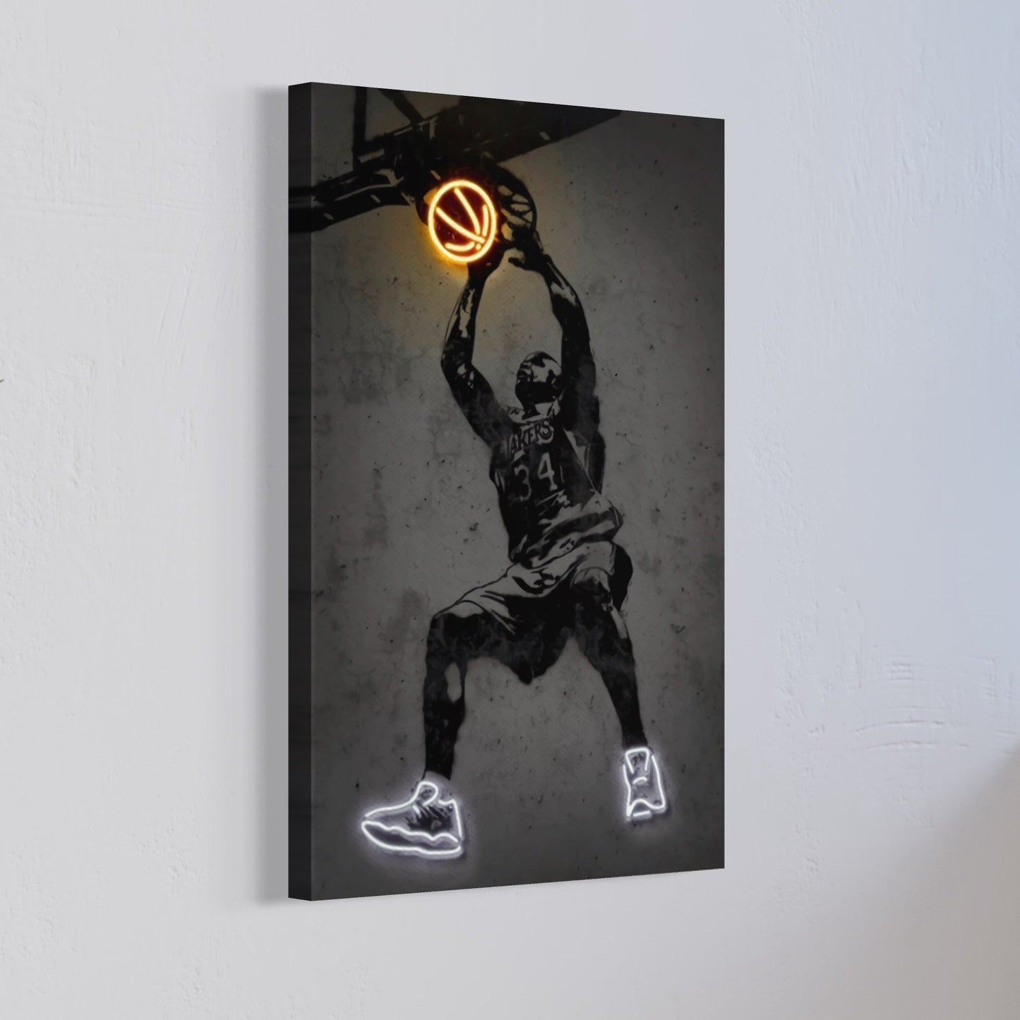 Shaquille O'neal light Neon