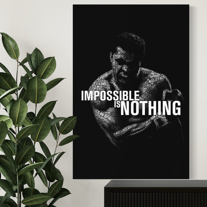 Muhammad Ali. Impossible is nothing