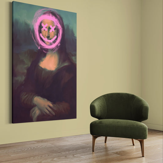 Always Smiling. Mona Lisa