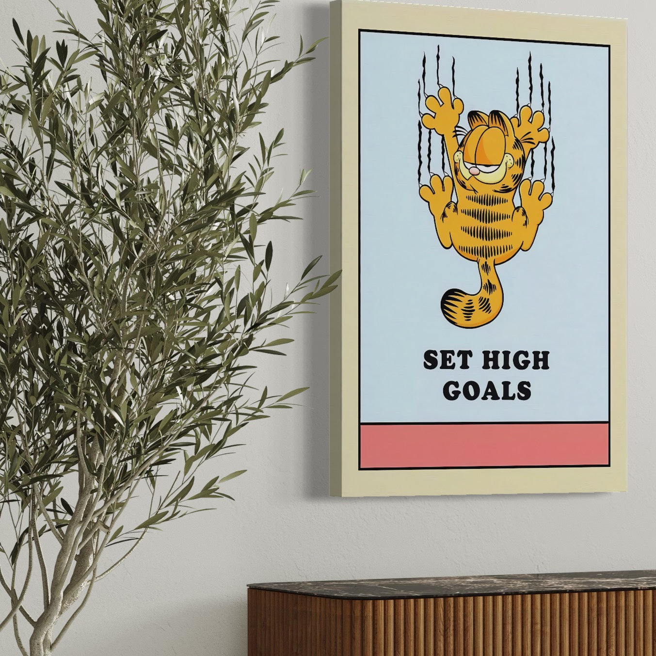 Garfield Set High Goals