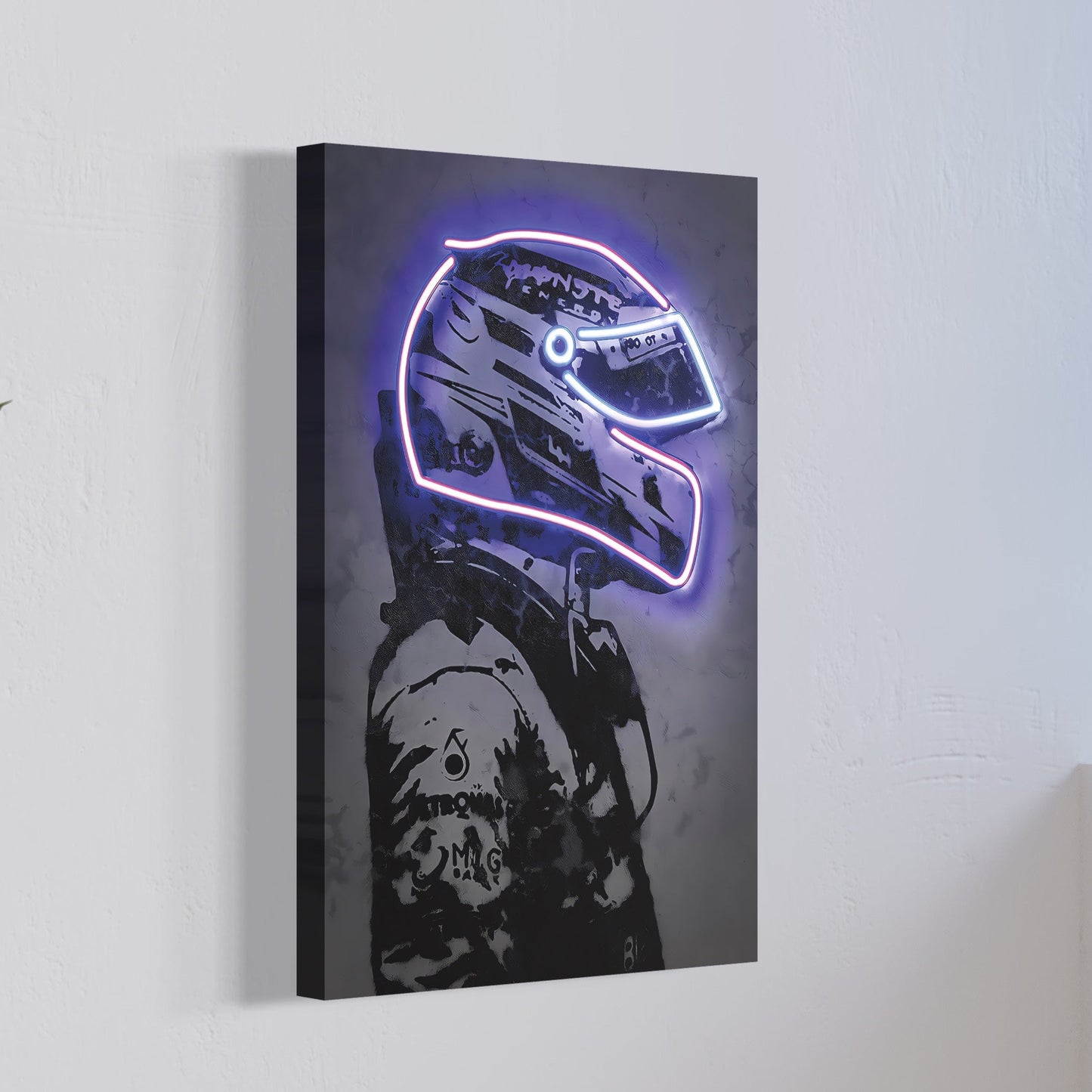 Lewis Hamilton light Neon