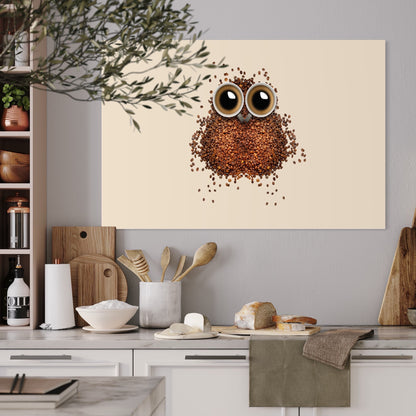 Coffee Beans, owl